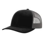 112 Trucker Snapback - OSFM - Black/ Charcoal