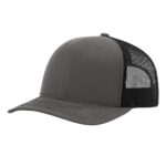 112 Trucker Snapback - OSFM - Charcoal/ Black