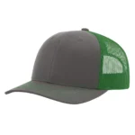 112 Trucker Snapback - OSFM - Charcoal/ Kelly