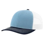 112 Trucker Snapback - OSFM - Columbia Blue/ White/ Navy