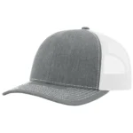 112 Trucker Snapback - OSFM - Heather Grey/ White