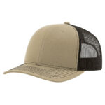112 Trucker Snapback - OSFM - Khaki/ Coffee