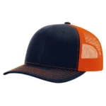 112 Trucker Snapback - OSFM - Navy/ Orange