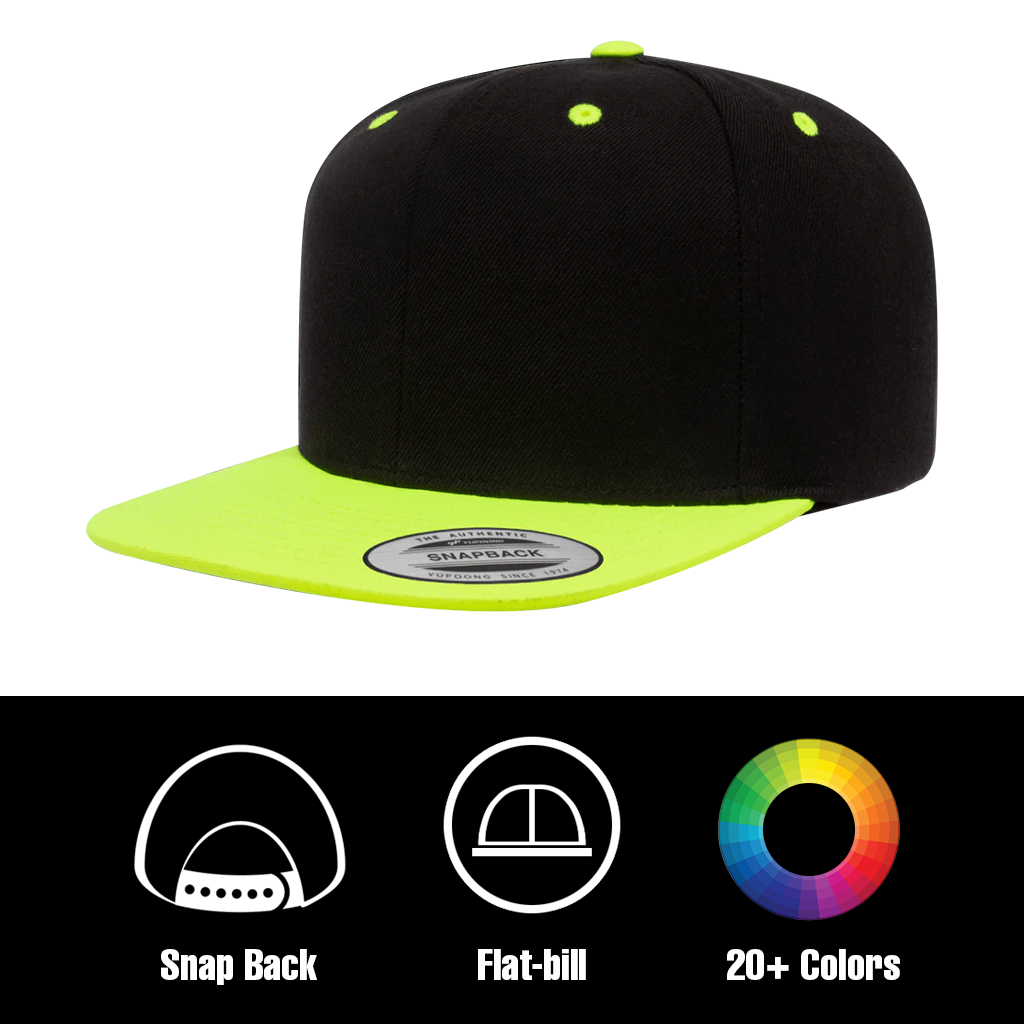 Flat Bill Classic Snap Back