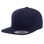 Flat Bill Classic Snap Back - Navy