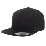 Flat Bill Classic Snap Back - Black