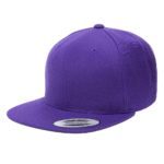 Flat Bill Classic Snap Back - Purple